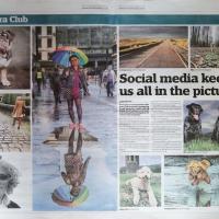 In the Herald - Social media keeps us all in the picture