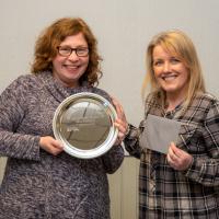 Most Improved - Trudi Fitzsimmons - Dreghorn Plate